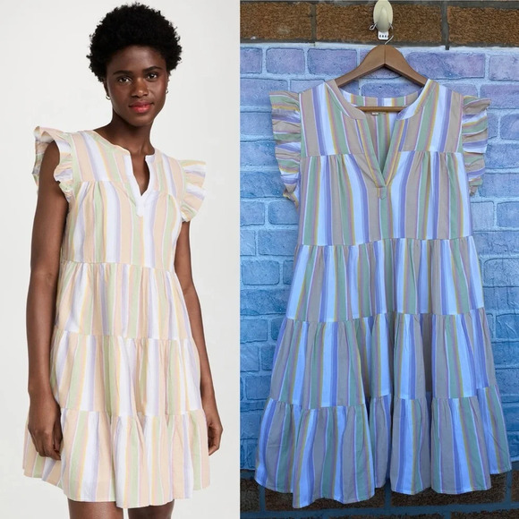 Roller Rabbit Darrel Stripe Pippa Dress size medium - Picture 1 of 17